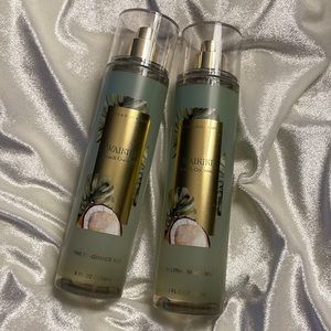 Bath & Body Works Waikiki Beach Coconut Body Spray - 2 Piece Set